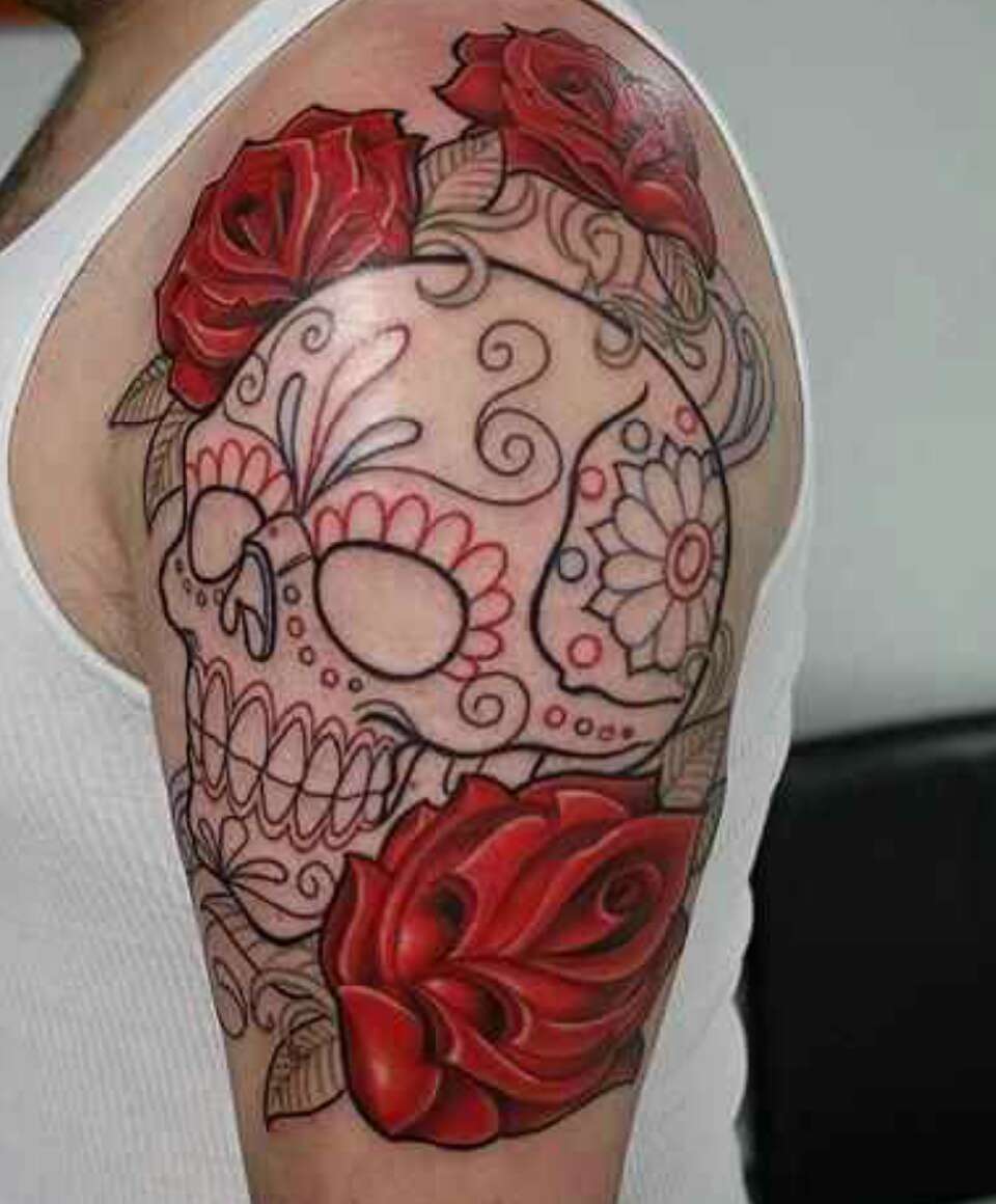 Amazing Sugar Skull Tattoos!