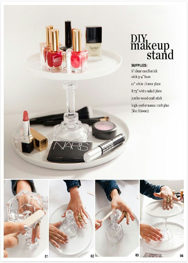 Easy Makeup Organizing