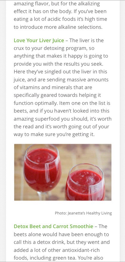 💟32 Detox Drinks And 8 Detox Waters💟