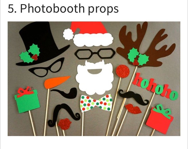 Rent a photobooth or grab a digital camera and capture the night using these adorable props 