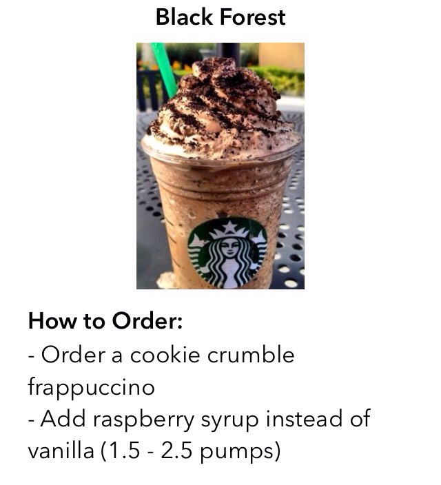 Starbucks Secret Frappes! 👈🏼