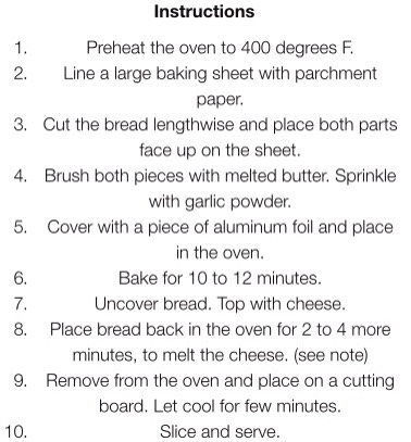 Delicious Cheesy Garlic Bread Recipe😍