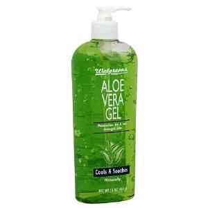 Put Aloe Vera gel into an ice cube tray and use on sun burns to help soothe them