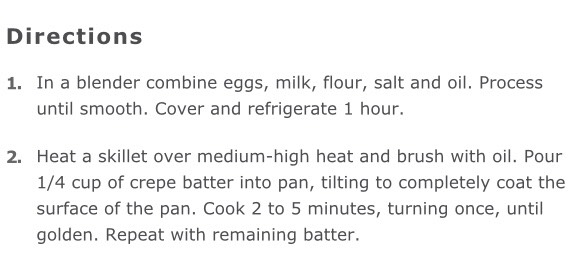 Simple And Easy Crepes Recipe 😍