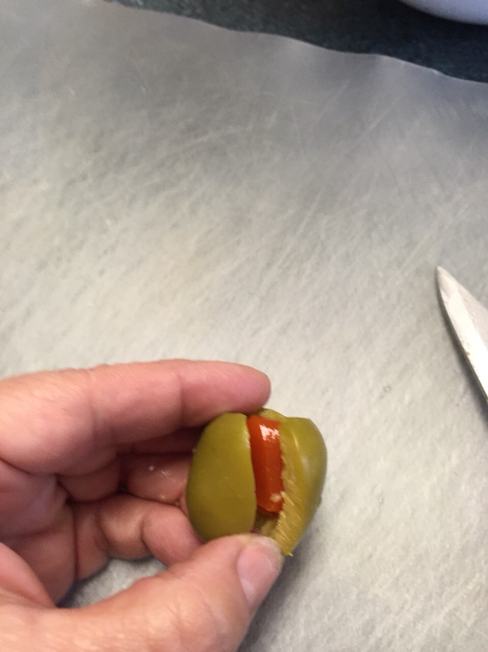 Holiday Stuffed Olives