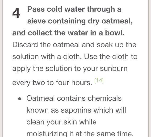 How To Get Rid Of Sunburn Overnight #greengoddess