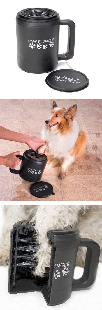 16. Paw Plunger
Clean paws before entering the house after walks every day!
$14.99