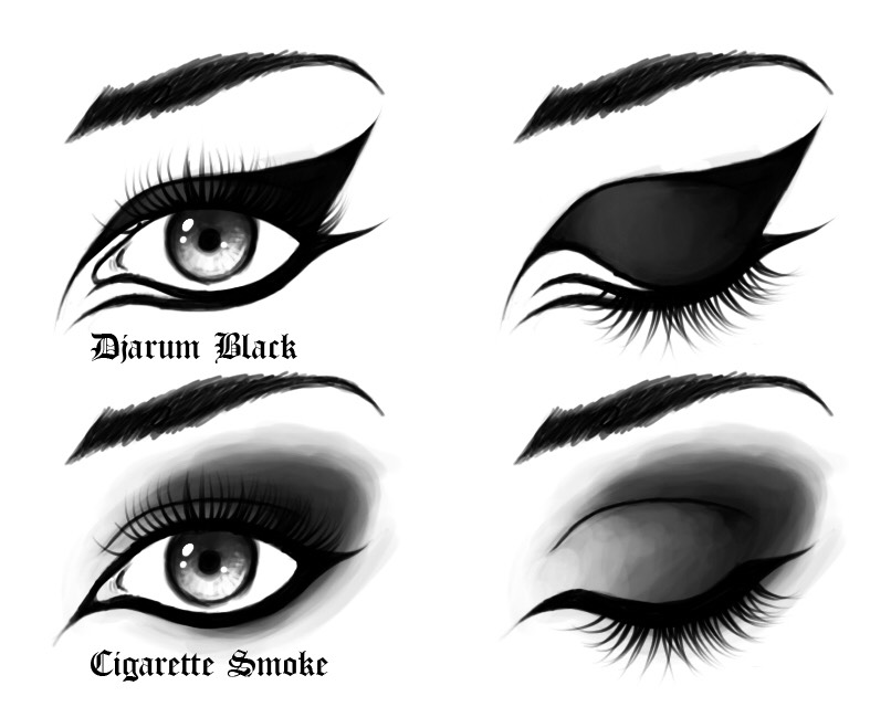 Goth Make Up Tutorials 