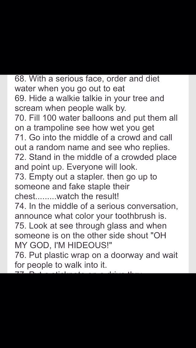 100 Things To Do While Your At A Sleep Over 