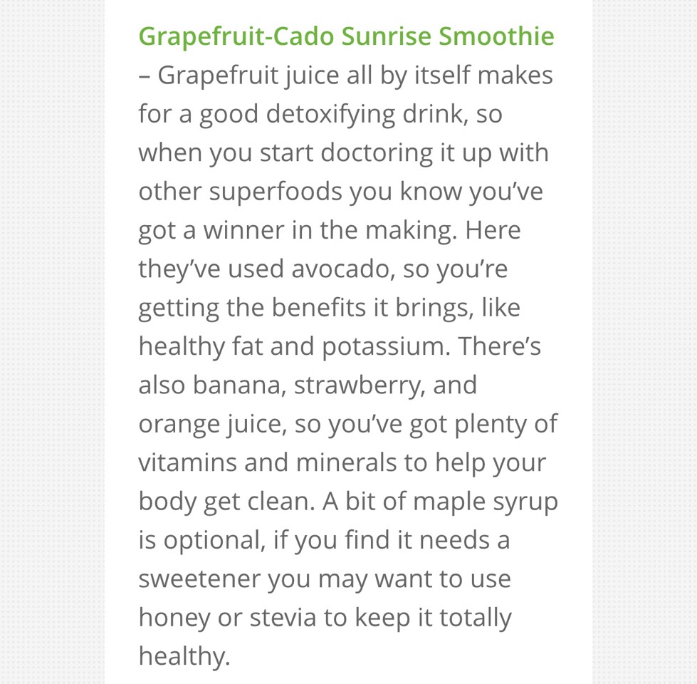 32 Detox Drinks! Good Luck!!
