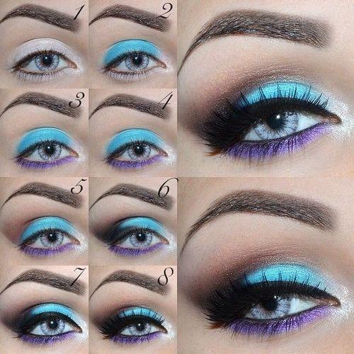 Eyeshadow / Eye Makeup Tutorials Step By Step #tipit