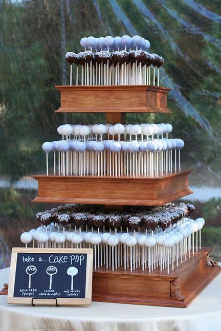 Like cake, but don't want to spend money on a big, oversized one? Cake pops are the perfect solution!