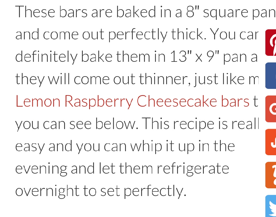 Mint Cheesecake Bars!