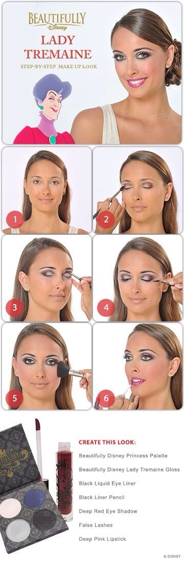 Disney Princess Inspired Make Up!! Really Pretty 💋