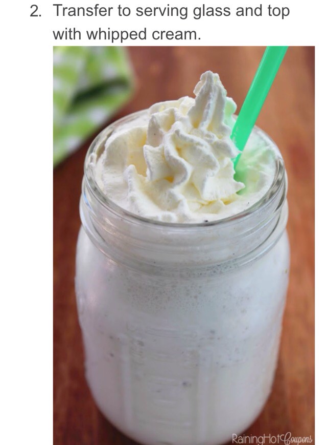 Copycat Starbucks Vanilla Bean Frappucino