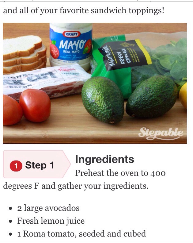 Stuffed BLT