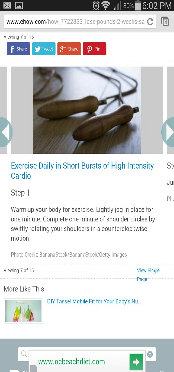 How to Lose 20 Pounds in 2 Weeks Safely