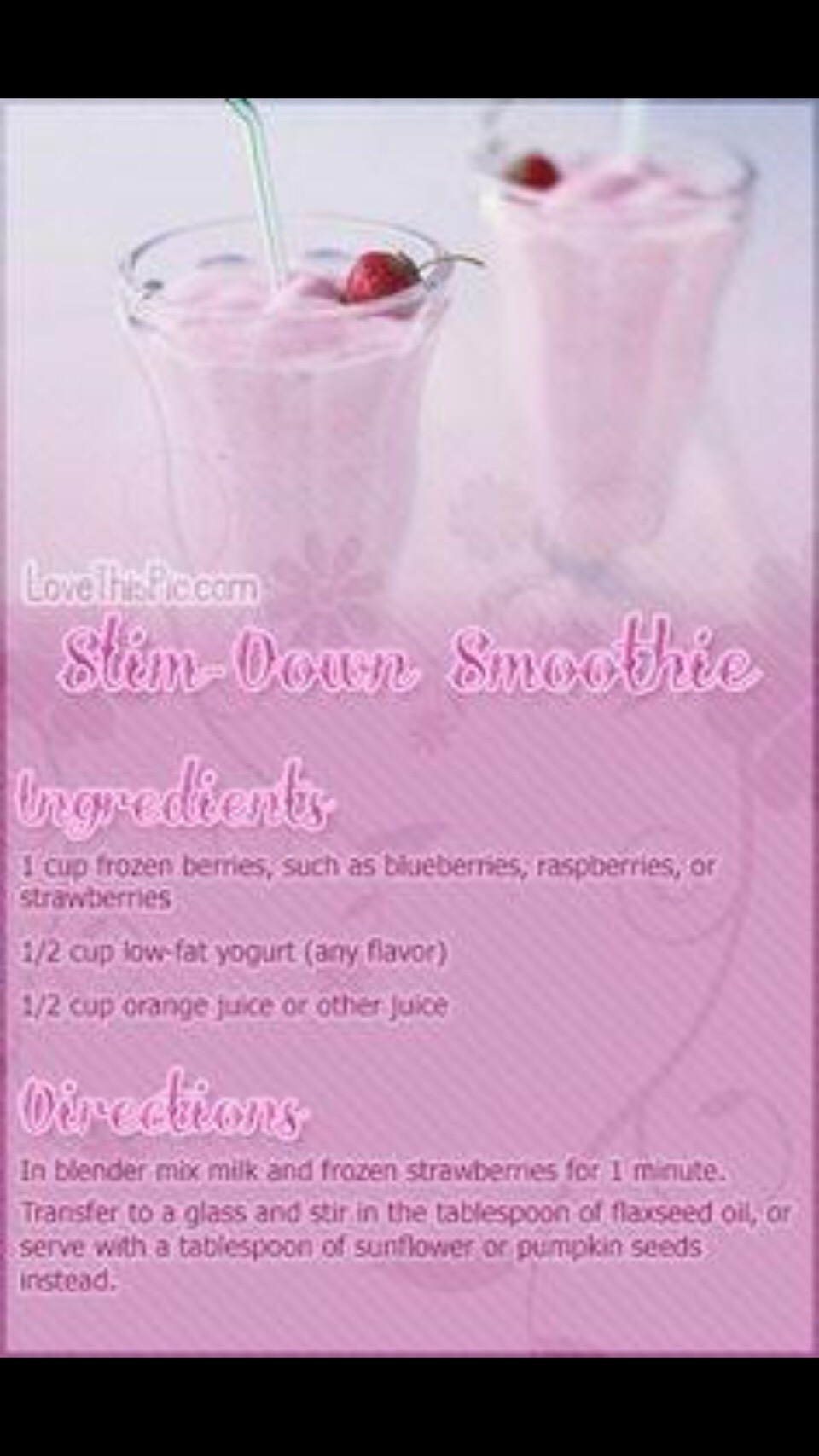 Healthy Smoothie Recipes