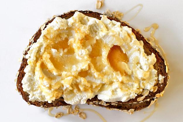 5. Honey and Ricotta Sandwich