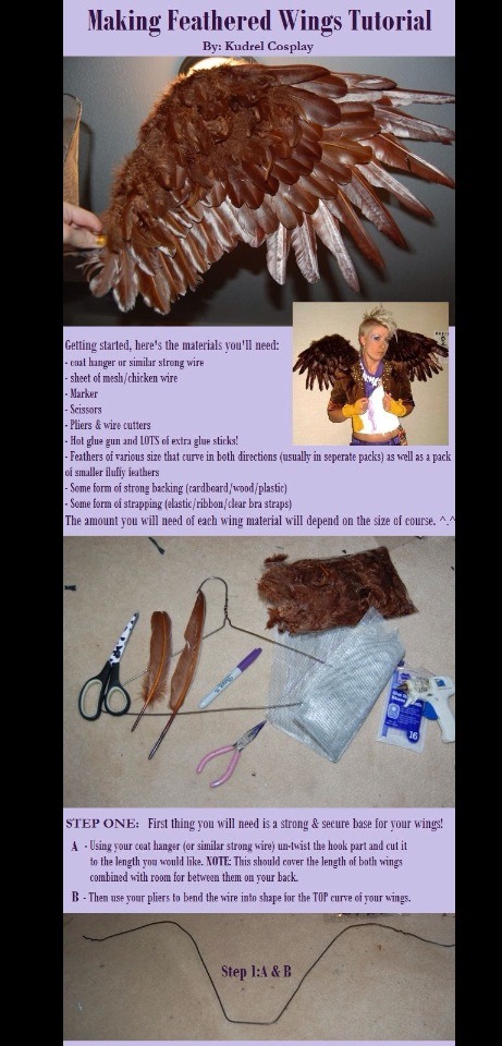 How To Make Light-weight Wings 