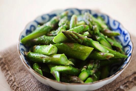 Asparagus, celery, and cucumbers are great for a regular cycle!