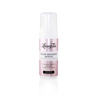 Loving Tan  Deluxe Bronzing Mousse in Ultra Dark
This self tanner contains a higher percentage of DHC which is a main ingredient in tanners that helps tan your skin. Very natural deep tan!
www.lovingtan.com