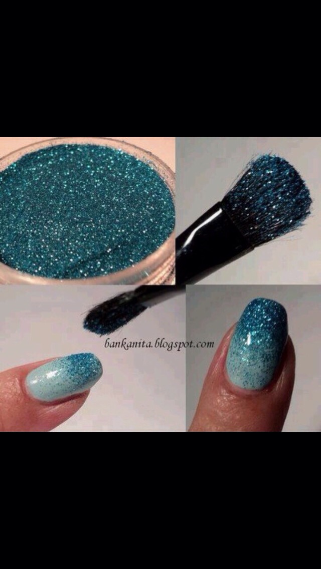 DIY Eyeshadow Nail Polish