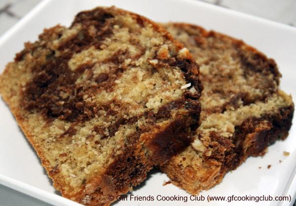 Marbled Chocolate Banana Bread
