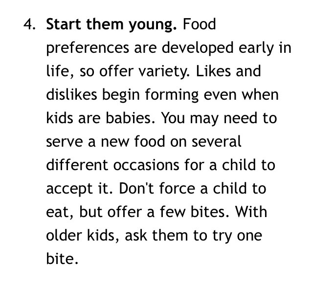 Kids And Food: 10 Tips For Parents