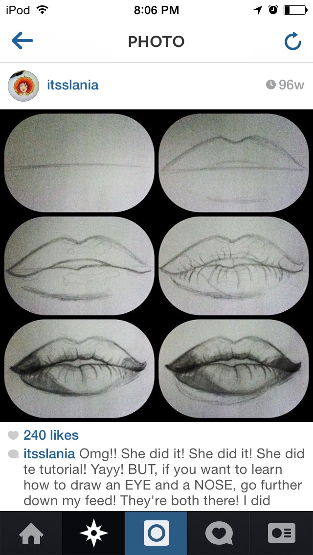 How To Draw Noses, Eyes, Hair, And Lips