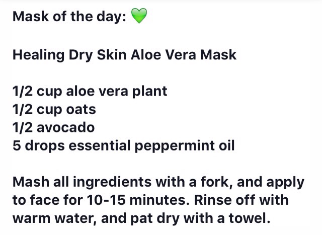 HOMEMADE FACE MASKS! 