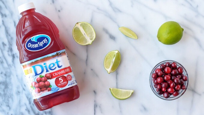 ST. GERMAIN CRANBERRY COCKTAIL