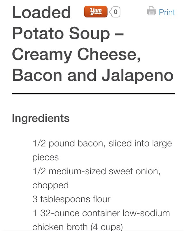 Easy Rustic Loaded Potato Soup