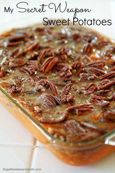 Combine the mashed sweet potatoes, dark agave, molasses, melted butter, eggs, milk and vanilla in a medium bowl and mix with a spoon and pour into an 11 x 7 x 1.5 casserole dish (I never grease it- but I doubt to would hurt if you wanted to). Set aside.