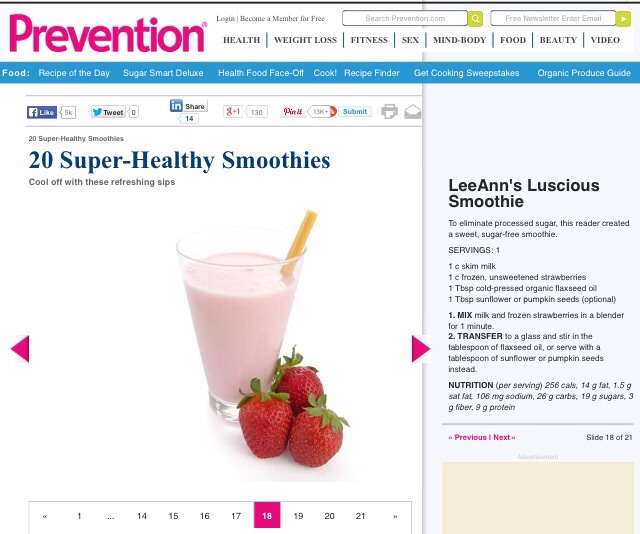 20 Super-Healthy Smoothies π