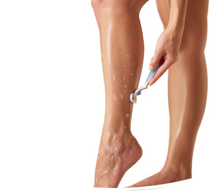 3. To shave your legs
Conventional shaving cream is an expensive cocktail of chemicals that you don't need to get a nice clean shave on your legs or underarms. Coconut oil, on the other hand, is inexpensive, naturally antimicrobial, leaves skin smooth and smells divine.