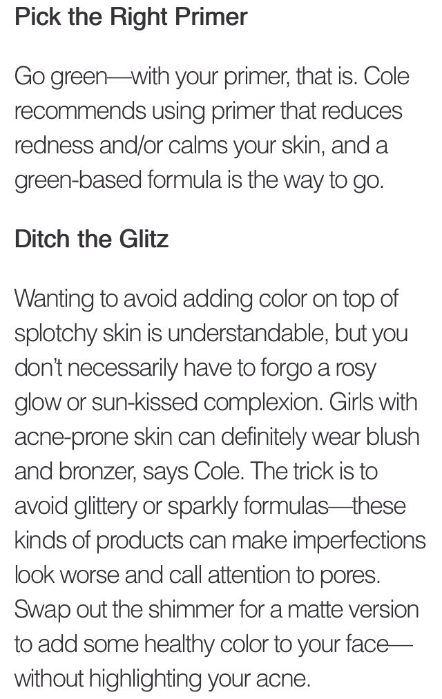 💥✨👍 Makeup Tips For Acne-prone Skin!! 😀✨💥