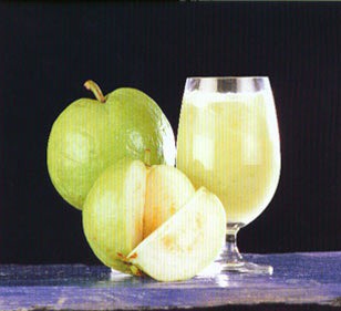 Guava, have more vitamin – B1, B2, B6 – iron, calcium and vitamin C than other fruits. Vitamin C is a nutrient. It is necessary for skin because it help to develop Collagen to against Antioxidants which is the cause of getting premature wrinkle. And the guava can make your skin bright and smooth.