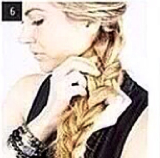Elsa Braid Hair Tutorial