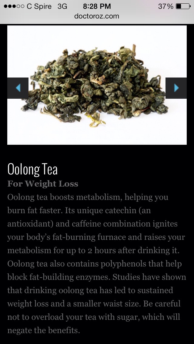 Want To Lose Weight??? Drink Tea!!
