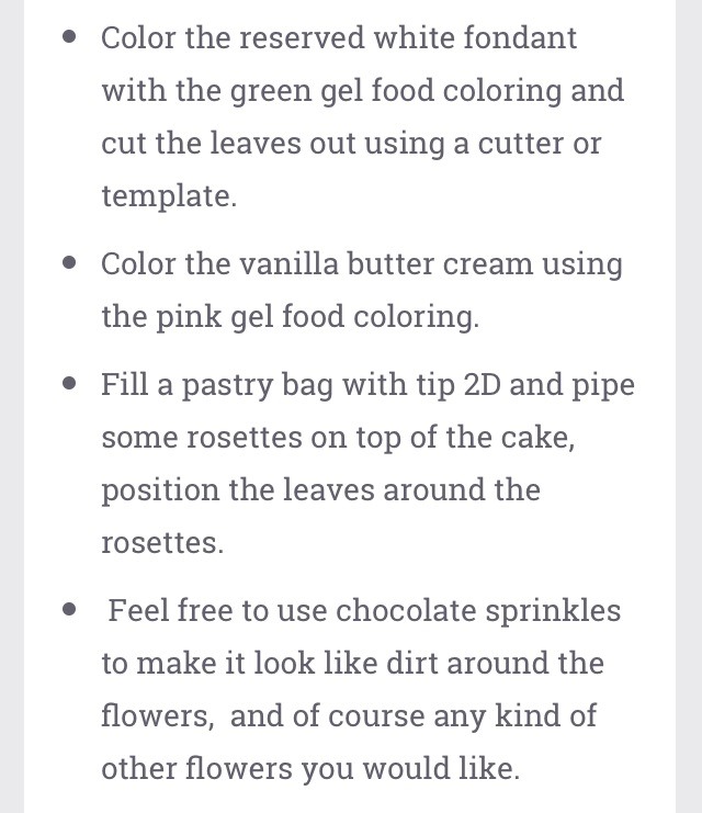 Flower Pot Cake 🌸