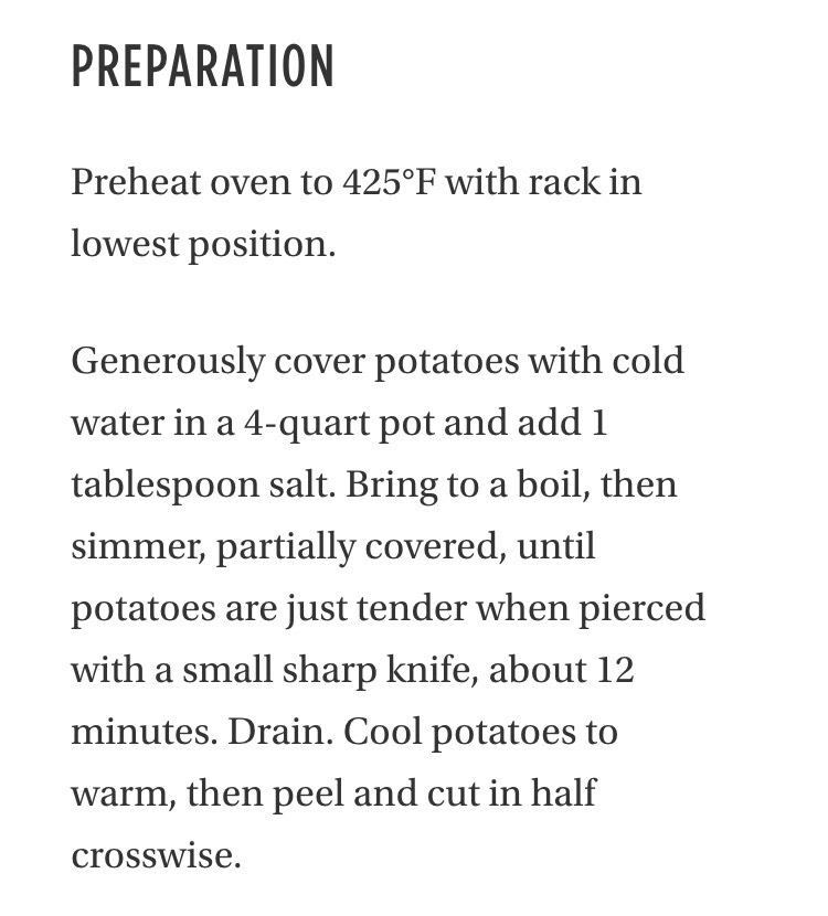 Oven Roasted Potatoes!!