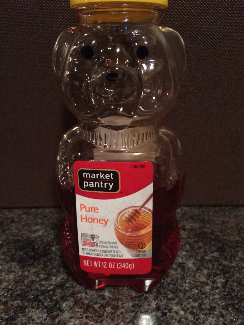 enough honey to make it all stick together 