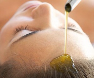 3. Do not just pour oil on the head. Use oil in adequate quantity only. Using too much oil will mean you’ll need to use more shampoo. Gently massage the scalp with your finger tips.