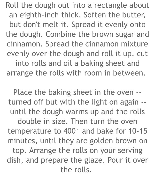 Homemade Cinnamon Rolls