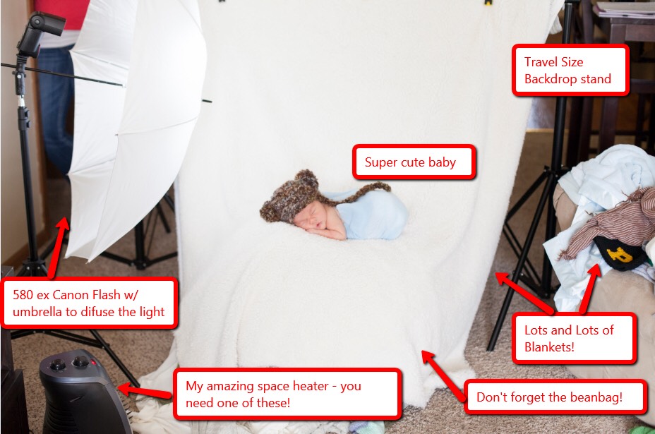Newborn Photography Tutorial.