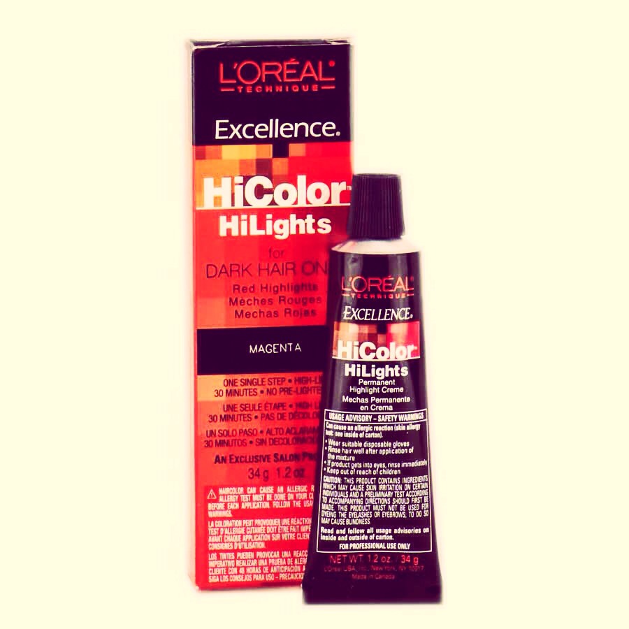 You can buy this hair dye at Sally's beauty supply for around $7-$10 or on Amazon for $5 
-this is ONLY for dark hair! 
it comes in many shades of red. choose whichever one you like! 
the most popular shade is magenta.
if you want your hair to be more burgundy, try the shade deep auburn red