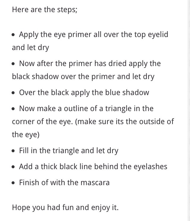 Blue Smoky Eye Makeup Tutorial💞