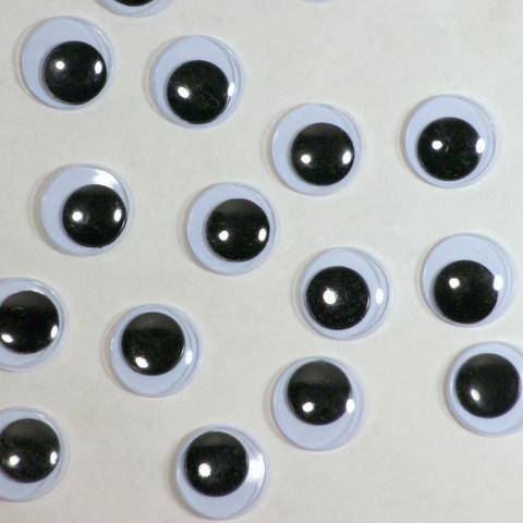NEXT, GLUE AND PASTE 2 GOOGLY EYES.