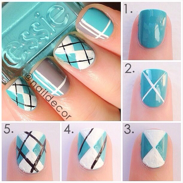 23 Super Cute Nail Tutorials ^_^
